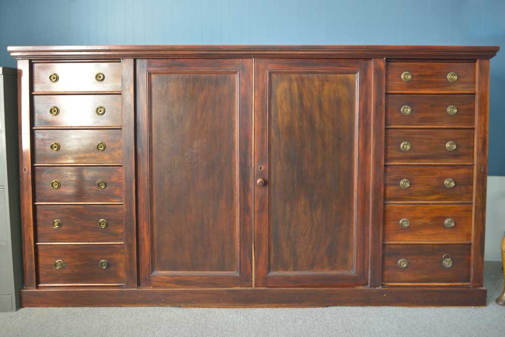 288. Wooden cabinet at E & A Wates
